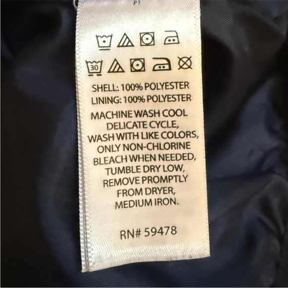 Tommy Bahama Kids Fleece Zip Up Jacket Large 10/12 - Picture 6 of 6